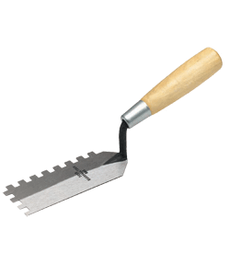 Notched Margin Trowel 5" X 2"