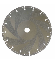 4.5" Silver Line Dragster Segmented Rim Blade