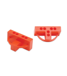 1/4" Orange "T/-" Spacer (100/bag)