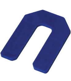 1/8" Blue Horseshoe Tile Spacers (100/bg)
