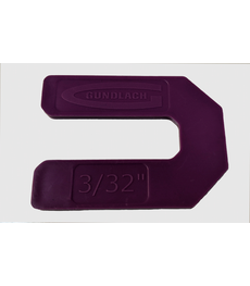 3/32" Purple Horseshoe Tile Spacers (500/bx)