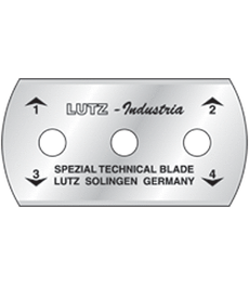 Uni-Cutter 3-Hole Razor Blades (20/tube)
