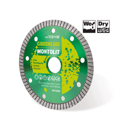 5" Green Line Basic Continuous Rim Blade