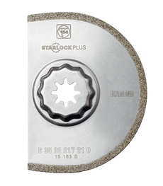 3/64" Wide 3/4-Moon Diamond Blade