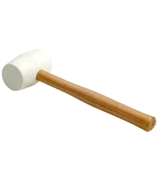 White Rubber Mallet