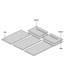 Filler Kit for Linear Drain 26" to 43"