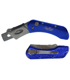 Lock-Back Blue Carpet Knife